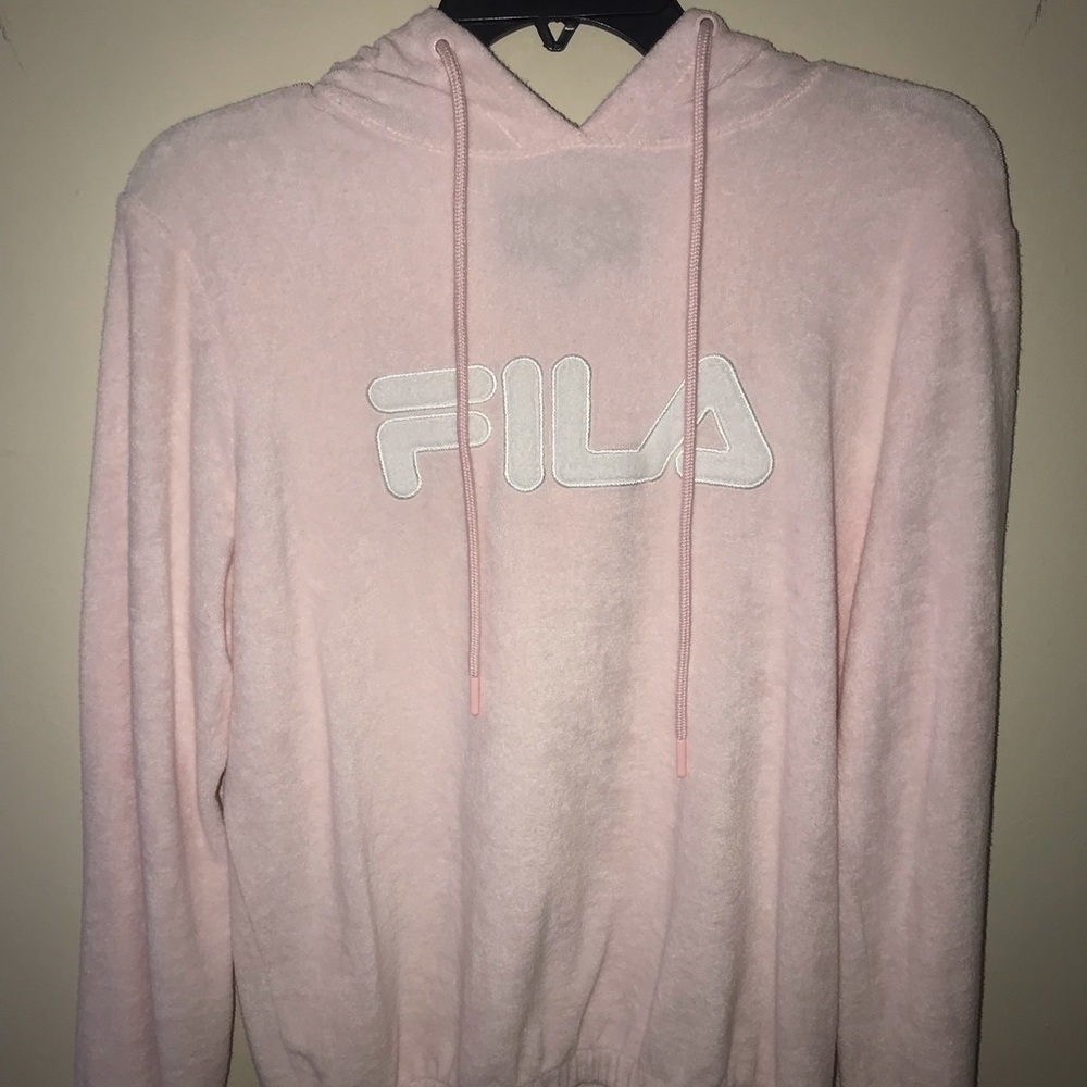 🐽PINK FILA HOODIE🐽